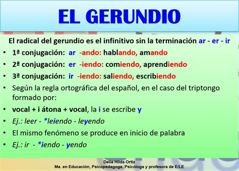 O Que Significa Gerundio - ¿Cuáles Son Las Formas Regulares Del Gerundio – DDVLNE