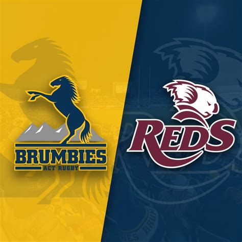 Super Rugby Pacific Act Brumbies V Qld Reds Gio Stadium Canberra