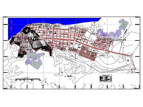 boyaca port map  autocad  cad   kb bibliocad