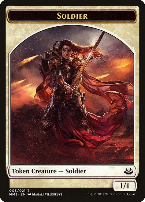 Soldier Token 003 Modern Masters 2017 Magic The Gathering