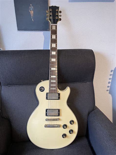 Burny Les Paul Cream | Reverb