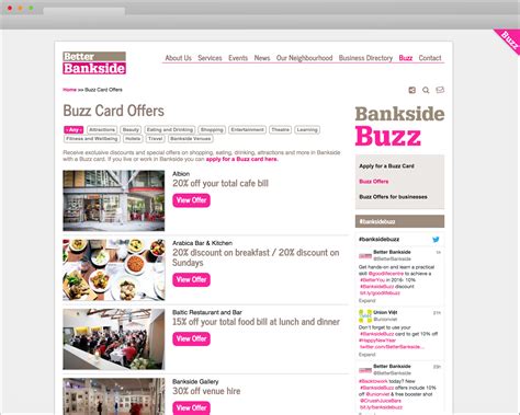 Tothepoint • Work • Better Bankside Website