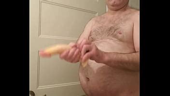 Naked Martin Lavallee Lubrifies Pecks Sucks His Large Eight Inch