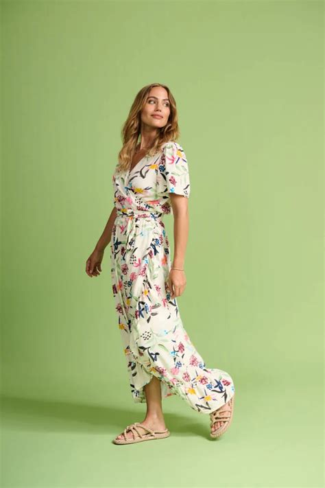 Pom Amsterdam Garden Bloom Dress Secretsfashionagency