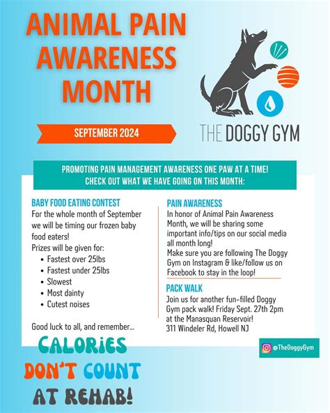 The Doggy Gym - Hello, September! 🐾 September is Animal... | Facebook