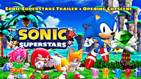 Sonic Superstars Trailer Opening Cutscene YouTube