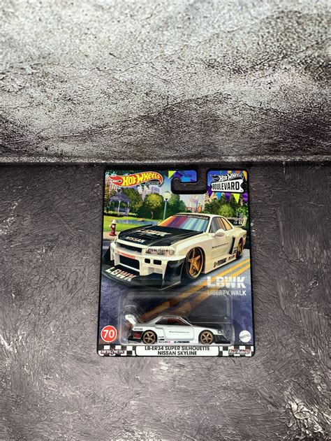 Jual Hot Wheels Premium LB ER34 Nissan Skyline Super Silhouette Boulevard HotWheels Skyline