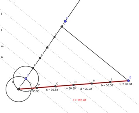 Dividir Un Segmento En Partes Iguales Geogebra