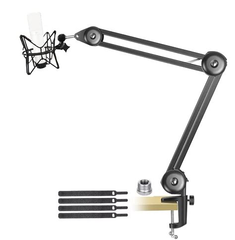 Imaginea Microphone Stand For Blue Yeti Boom Arm Scissor Mic Stand