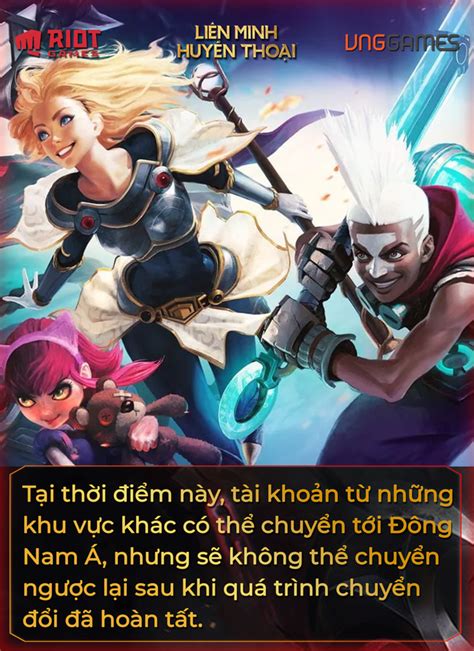 Riot Games giải đáp vấn đề chuyển đổi tài khoản LMHT Người chơi nên