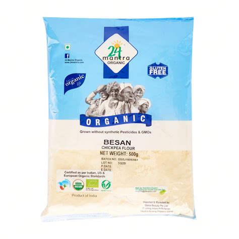 Mantra Organic Besan Flour Gram Flour Chickpea Flour Lazada