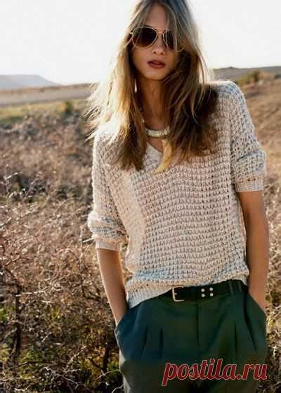 Женская летняя одежда спицами. Летняя коллекция женской одежды крючк ...