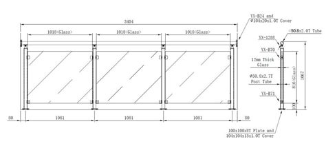 glass panel railing