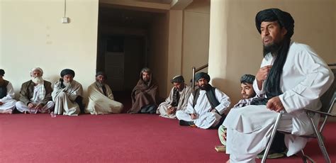 The Head Of Arghandab Sub River Basin Met With A Number Of Leaders Of
