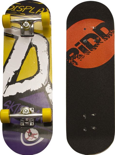 bol.com | RiDD - skateboard - geel/paars - 70cm