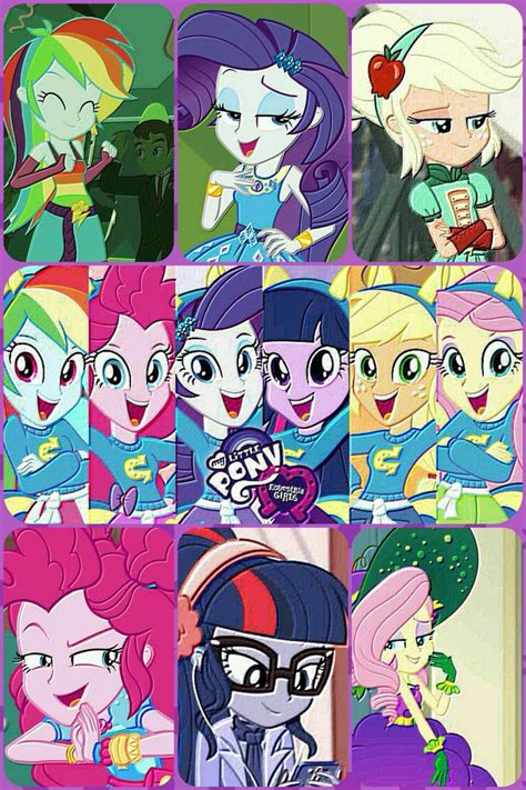 My Little Pony Equestria Girls Mane 6 Wallpaper Pony Little Pony