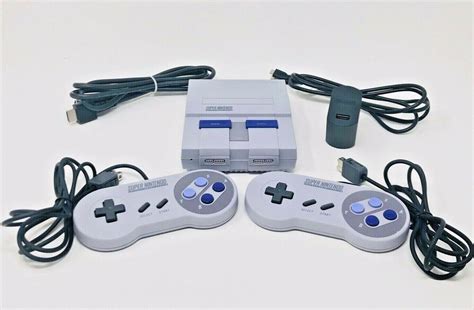 Super Nintendo Entertainment System Mini Classic SNES Controllers ...