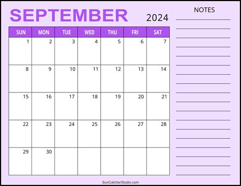 September 2024 Calendar (Edit Printable) – Free Printables, Lettering