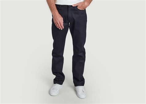 Soldes Jeans True Guy Midnight Slub Stretch Selvedge Indigo Naked And