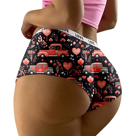Ehqjnj Lace Underwear For Women Pieces Women Print Lingerie Low Waist