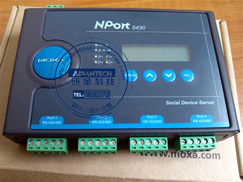 Купить Сетевой маршрутизатор Мокса nport 5430 nport 5430i 4 порт RS422 ...