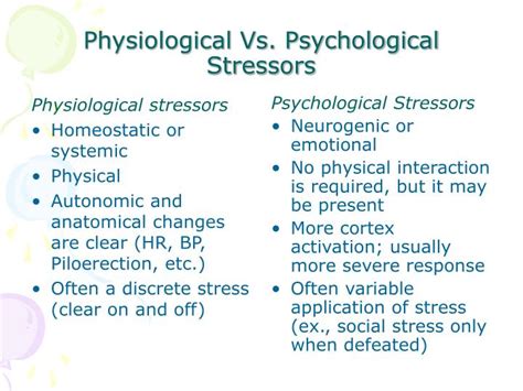 PPT - Psychological and Physiological Stress: PVN and Amygdala ... 