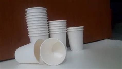 White PE Coating Plain PLA Coated Paper Cups, For Event and Party Supplies, GSM: 200-350 GSM at ...