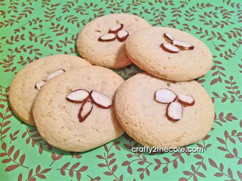 Chinese Almond Cookies Crafty 2 The Core