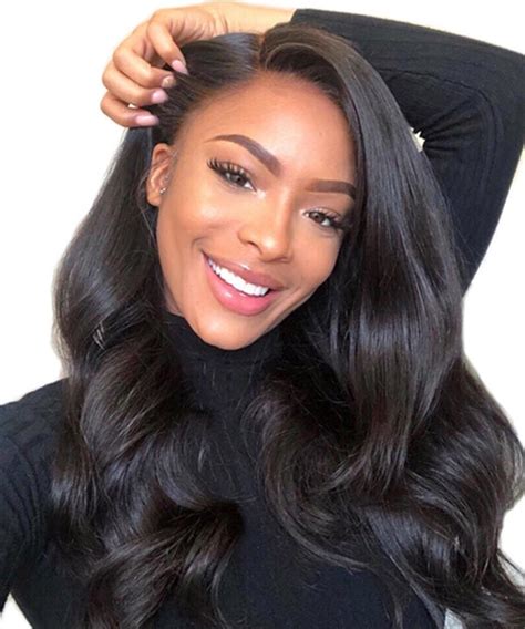 Invisilace 13x6 Glueless Lace Front Human Hair Wigs Body Wave 150