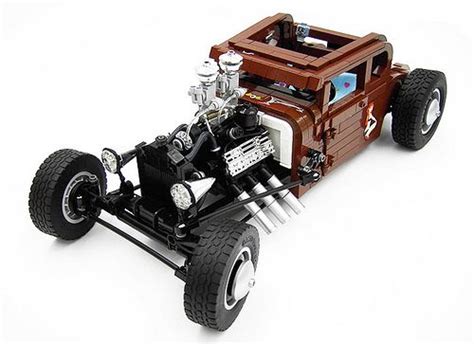 Hot Rod By Misterzumbi Via Flickr Lego Cars Lego Auto Technique Lego Lego Universe Lego