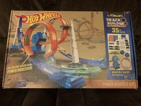Hot Wheels Track Builder System Power Booster Kit New Open Box