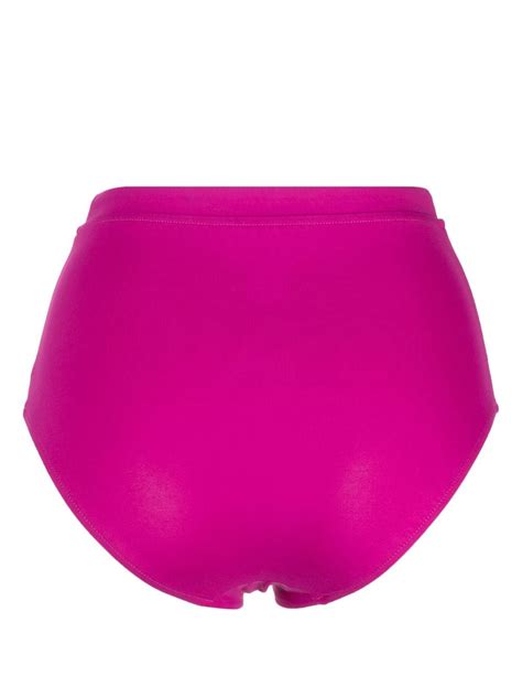 BONDI BORN Tatiana Bikini Bottom Purple FARFETCH