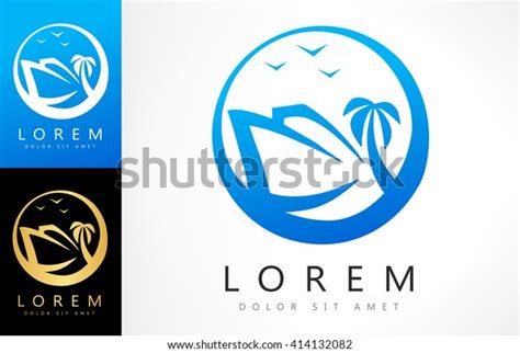 Tourist Logo Vector Tourism Stock Vector (Royalty Free) 414132082 ...