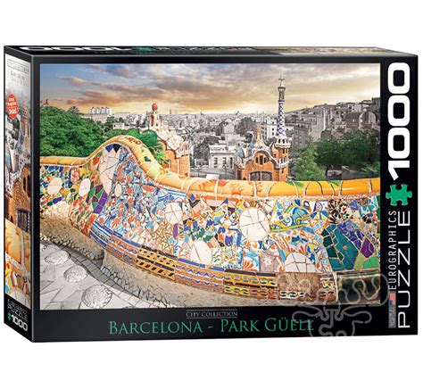 Eurographics Barcelona Park Guell Puzzle 1000pcs Puzzles Canada