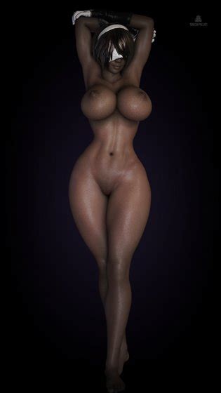 Yorha B And P Luscious Hentai Manga Porn