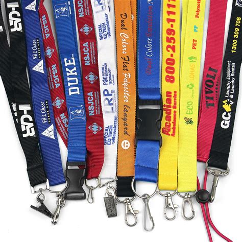 Custom Silkscreen Lanyard | High-Quality Custom Metal Promotional