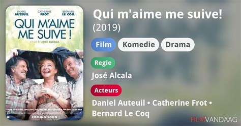 Qui M Aime Me Suive Film Filmvandaag Nl