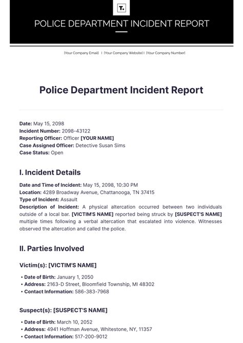 Free AI Incident Report Generator, Free Incident Report Maker Online