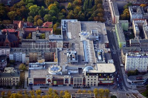 Szczecin Stettin Von Oben Einkaufs Zentrum Galeria Kaskada In