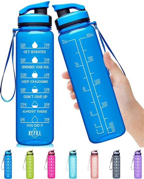 14 Best Water Bottle with Time Markings