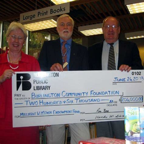 Burlington Public Library - Burlington Community Foundation