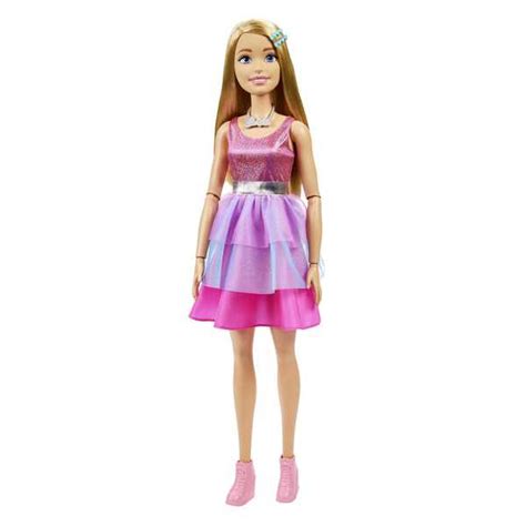 Poupée Barbie blonde Géante cm Mattel King Jouet Barbie et poupées mannequin Mattel