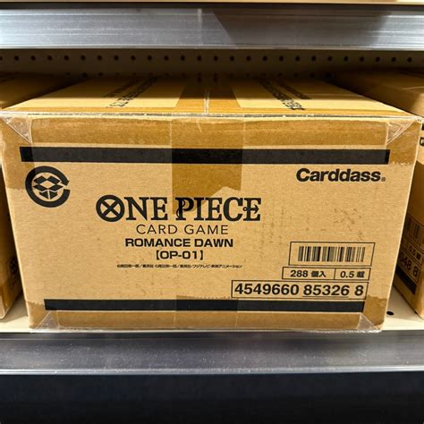 One Piece Card Game: Romance Dawn (OP-01) Sealed Case - Japanese – GC Hobby