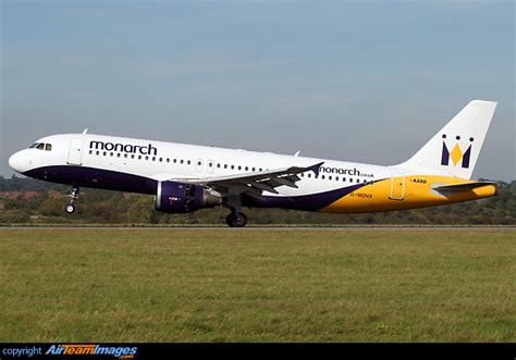 Airbus A320 212 Monarch Airlines G MONX AirTeamImages