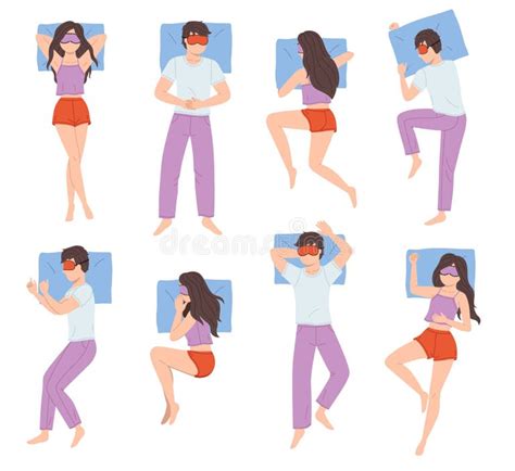 lying positions stock illustrations  lying positions stock