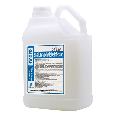 Medical High-Quality 2% Glutaraldehyde Disinfectant Solution for ...