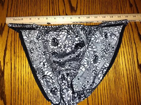 Sexy Satin Panty Silky String Bikini Panties Picclick Uk