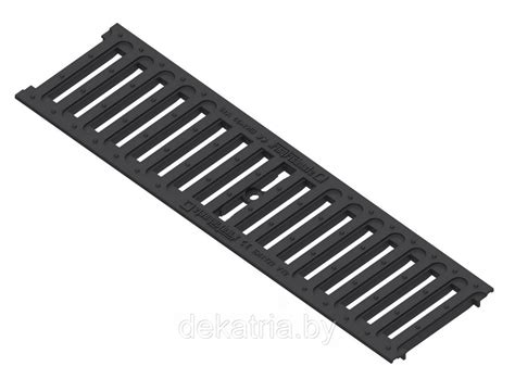 купить Решетка водоприемная Basic РВ-10.13,6.50 щелевая пластиковая кл ...