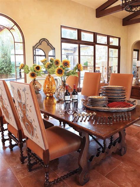 Italian Dining Room In Rustic Style #71748 | House Decoration Ideas