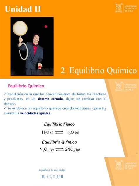 Unidad Ii 2 Equilibrio Quimico Pdf Equilibrio Químico Reacciones